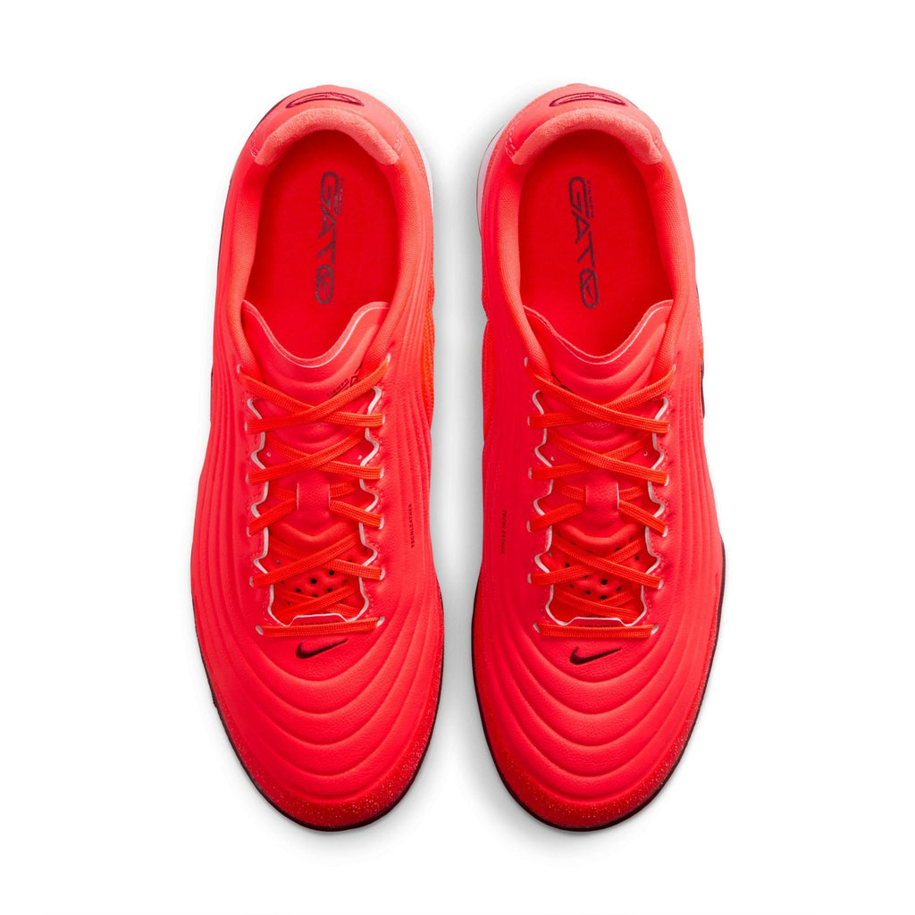 Nike Tiempo Reactgato IN Indoor/Court Low-Top Soccer Shoes -Bright Crimson/Team Red